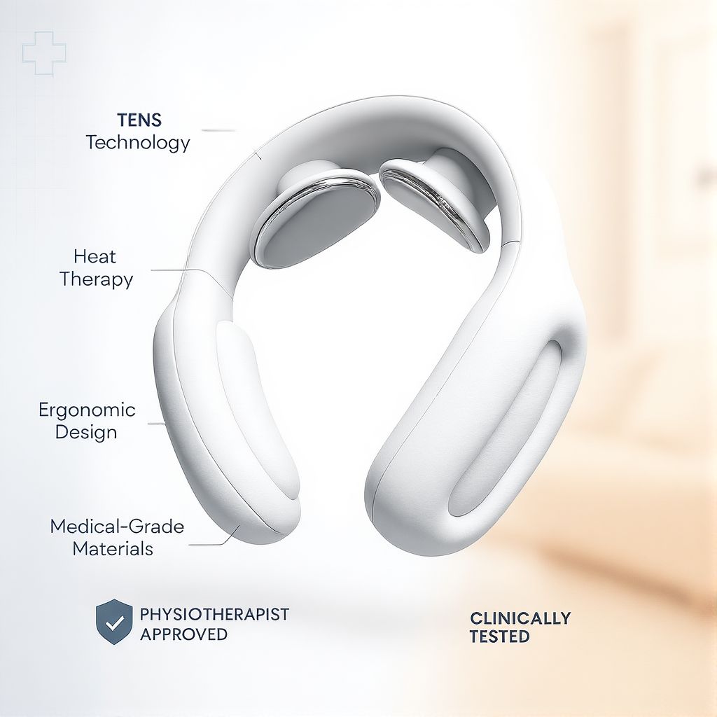 Power Arc, Arc Halo Heated neck massager features